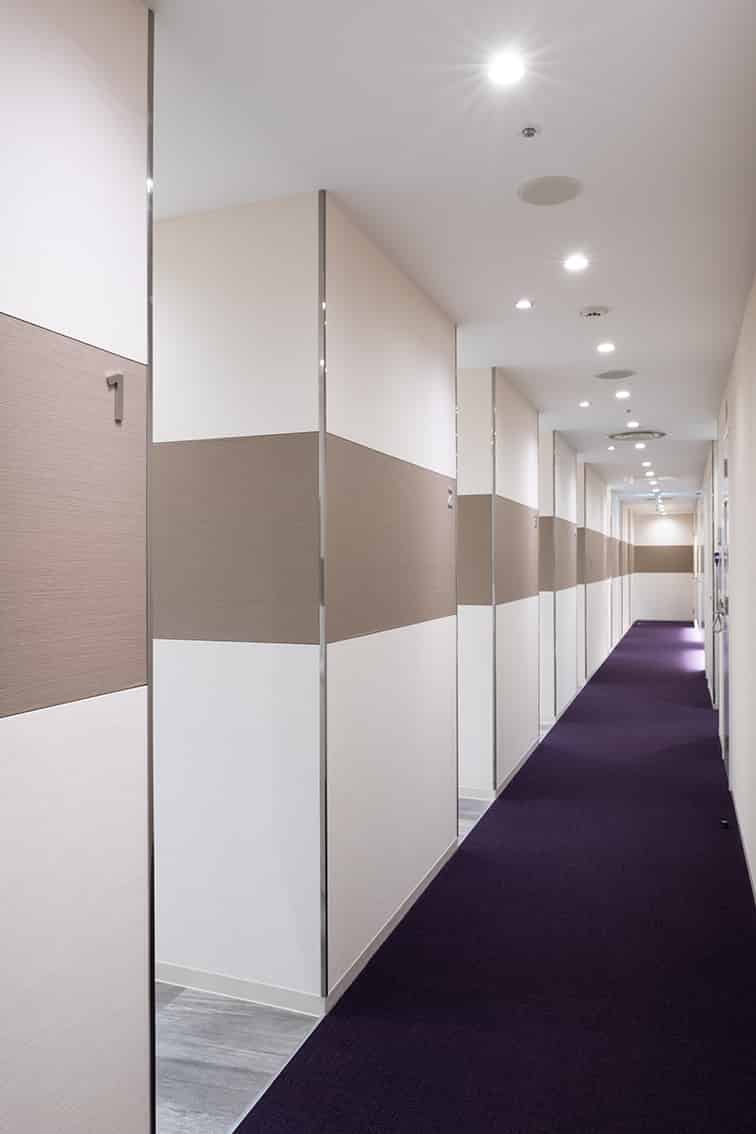 プライバシーに配慮し、診療室は全室個室です。